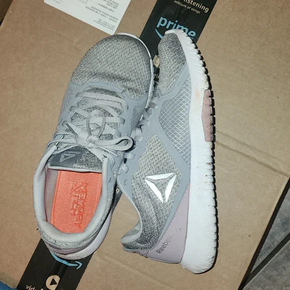 Reebok Shoes Womens Reebok Memory Tech Purple And Gray 85